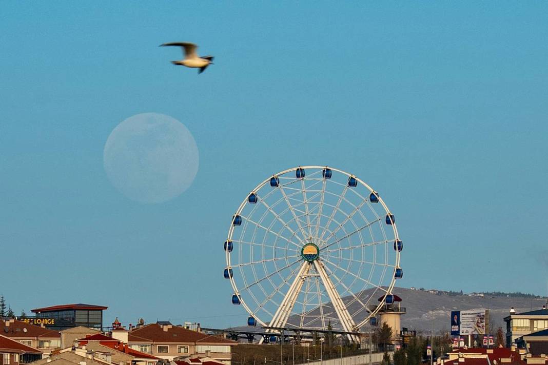 Gölbaşı sakinleri romantik gün batımının tadını doyasıya çıkardı 7